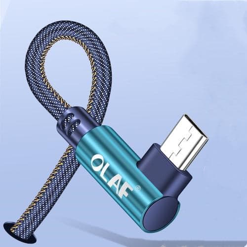 USB Type C Micro 90 Degree Fast Cable